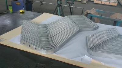 Titanium Copper clad bending punching formed parts