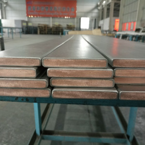Titanium clad Copper stright line