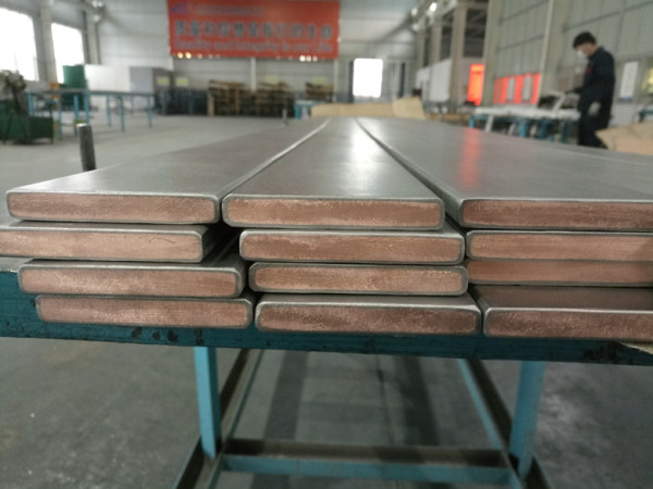 Titanium clad Copper stright line