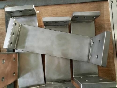 Titanium clad Copper welding pieces