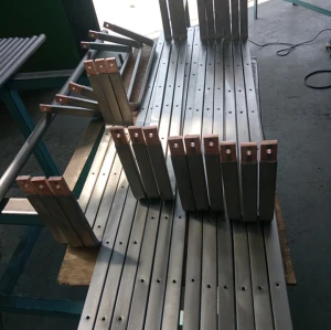 Titanium clad Copper processing busbar