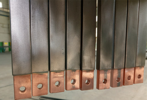 Titanium clad Copper processing busbar