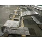 Titanium Copper clad bending punching busbar