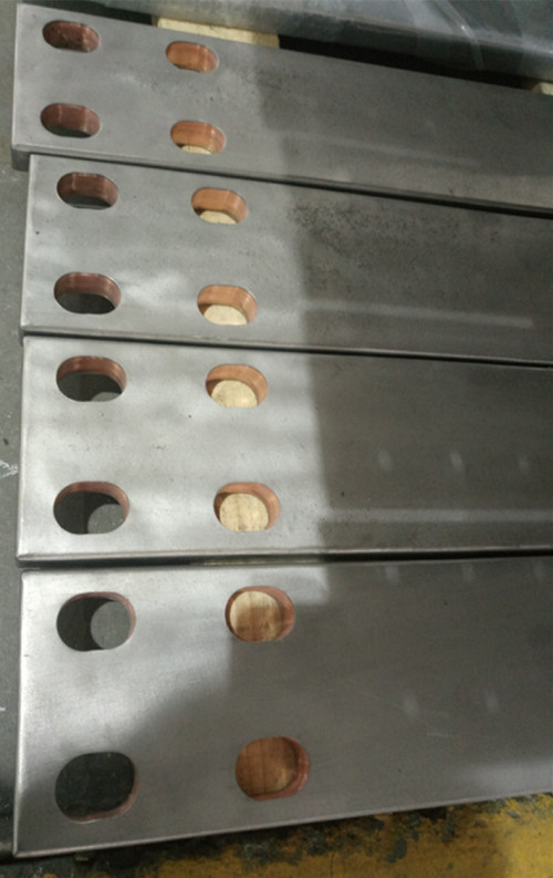 双层金属复合材料—钛包铜多孔折弯成型件