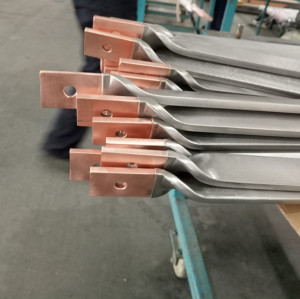 Titanium Copper clad bending busbar