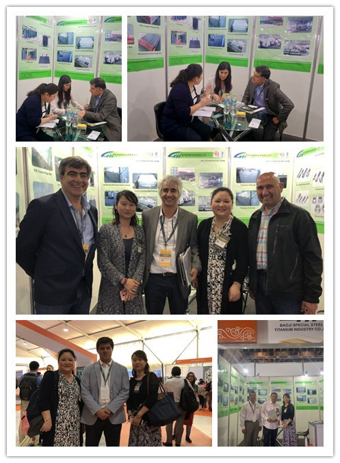 2018 Chile Expomin pictures with client