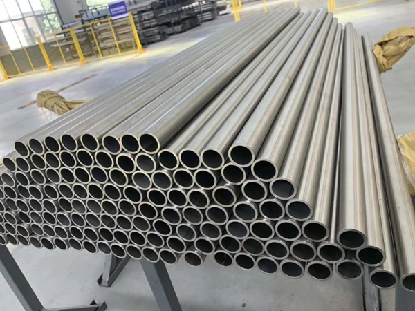 Titanium seamless tube