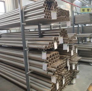 Titanium seamless tubing
