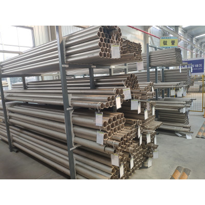 Titanium seamless tube