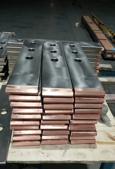 Titanium Copper clad bar for Copper Foil equipment