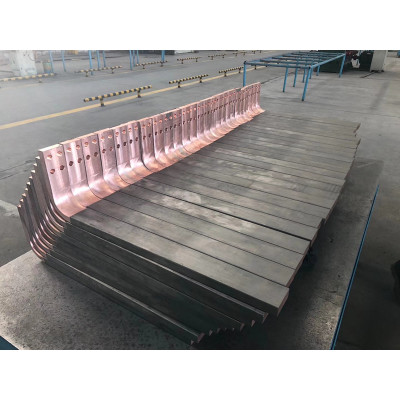 Titanium clad copper special welding work piece