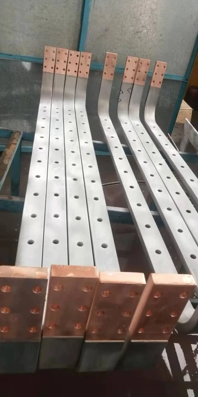 Titanium Copper clad bending punching busbar