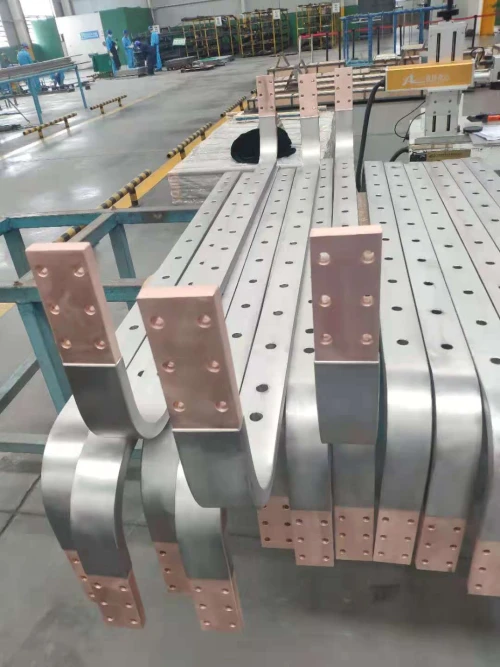 Titanium Copper clad bending punching busbar
