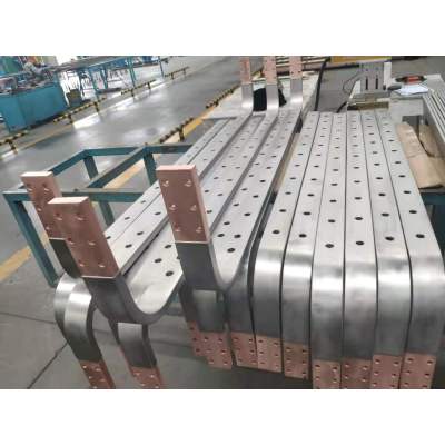 Titanium Copper clad bending punching busbar