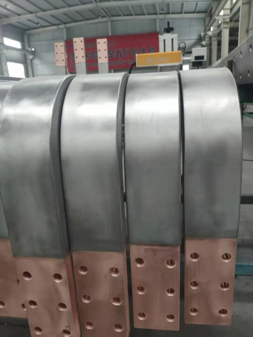 Titanium Copper clad bending punching busbar