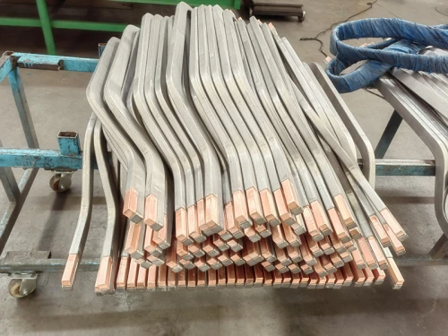Titanium Copper clad bending punching busbar