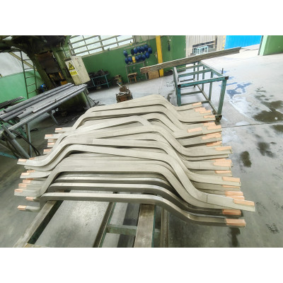 Titanium Copper clad bending punching busbar