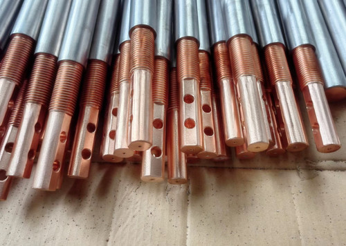 Titanium clad Copper Rod