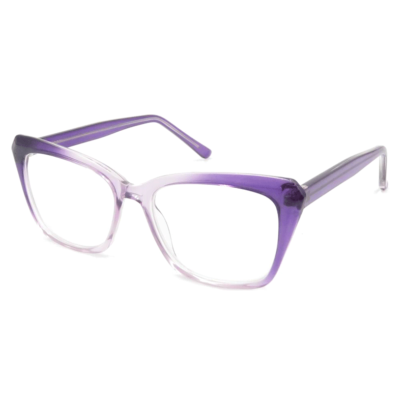 2023 Cat Eye Women Reading Eyeglasses Spectacles with CP Injection Temple