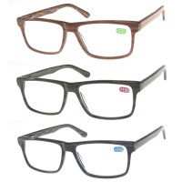 Acetate reading glasses of progressice lens