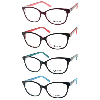 Teenager Retro Optical Acetate Eyeglasses Frame Wholesale China Clear Acetate Optical Frames Supplier