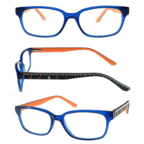 2024 New Teenager acetate Optical Frame with rubble temple