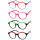 Teenager acetate optical frame with  color joint