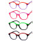Teenager acetate optical frame with  color joint 16K091A