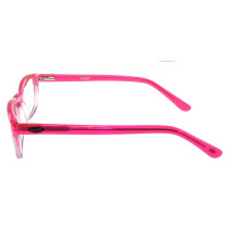 Progressive pink color women fashion Optical Frame with metal spring hinge Support customization