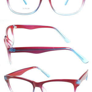 2024 NEW model cp injection women optical frame with progressive color Support customization