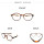 Magnetic Reading Glasses Portable Hanging Neck Reading Glasses Round Glasses Men Eyewear
