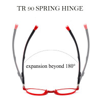 TR90 Magnetic Reading Glasses Portable Hanging Neck Reading Glasses Round Glasses Eyewear