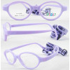 Soft No Screw Bendable Children Sports Tr90&silicone Safe Flexible Glasses Frame Support customization