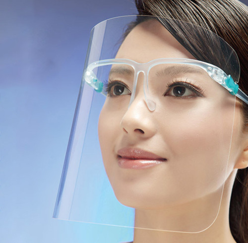 Transparent Anti Fog Safety Protective Face Shield Support customization