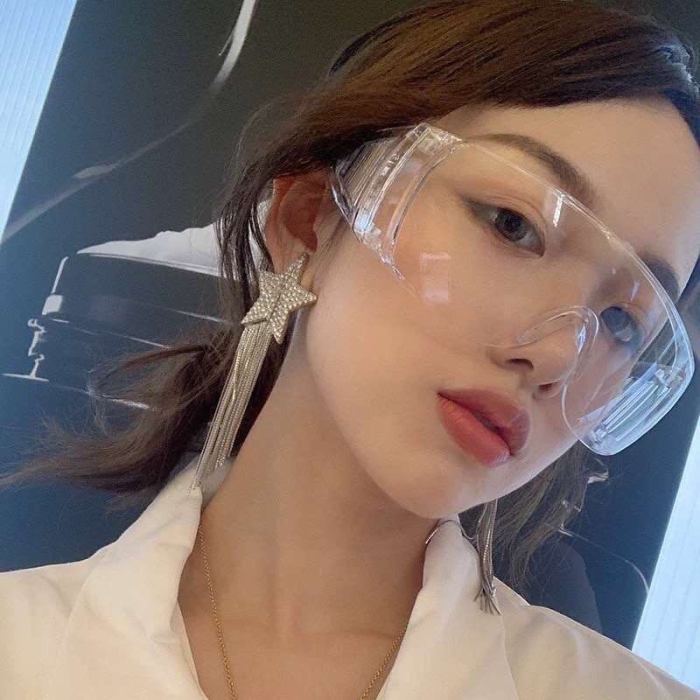 Transparent Anti Fog Impact Resistant Protective Safety Goggles with Ce Certificate Support customization