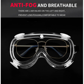 Surgical Anti Saliva Anti Fog Protective Safety Goggles with Ce Certificate Support customization