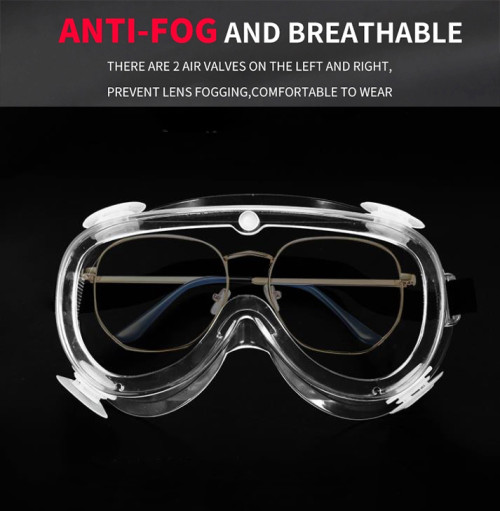 Surgical Anti Saliva Anti Fog Protective Safety Goggles with Ce Certificate