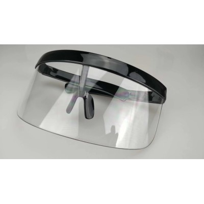 Oversized Shield Visor Big Frame Mirror Sunglasses Shades Women Men Windproof Sunglasses Support customization