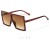 Oversize Sunglasses Fashion Women Sunglasses Black Square Sunglasses