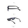 2023 High Quality Brand Designer Custom UV400 Fashion Women Half Frame Gafas De Sol Diamond Bling Sunglasses