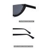2023 High Quality Brand Designer Custom UV400 Fashion Women Half Frame Gafas De Sol Diamond Bling Sunglasses