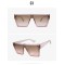 High Fashion Square Star Unisex Trendy Oversized Big Frame Womens Men Trendy Shades Sunglasses 2020