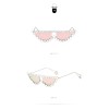 Newest 2020 Jewelry Vintage Designer Fashion Trendy Half Bling Diamond Rhinestone Shades Womens Sunglasses