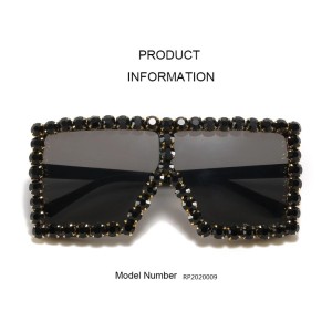 Wholesale Oversized Square Fashion Women Shades Sunglasses