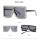 Wholesale Oversized Square Fashion Women Shades Sunglasses