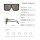 Wholesale Oversized Square Fashion Women Shades Sunglasses
