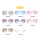 UV400 Oversized Ocean Lens Shades Factory Wholesale Women Female Lady Rimless Diamond Cut Sunglasses