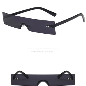 New Rectangle Women 2020 Fashion Luxury Brand Designer Small Lens Shades Personality UV400 Sunglasses