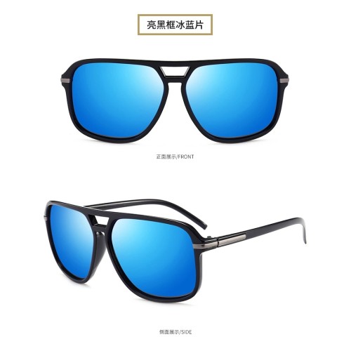 Lentes De Sol Hombres Fashion Shades Men Hot Selling China Wholesale Vintage Polarized Driving Double Bridge Sunglasses