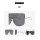 Newest Big Frame Women Men Sunglasses Oversized Wholesale Retro Decoration Shades Sunglasses Luxury